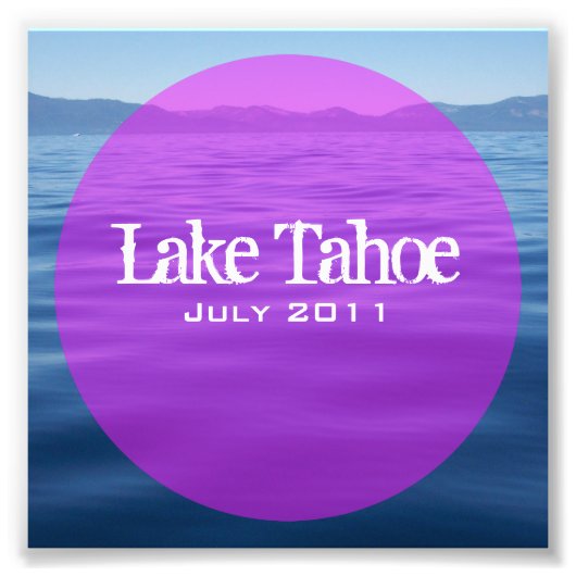 Foto CD Jewel Hoesje Insert with Fuchsia Circle Afdruk (Voorkant)