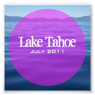 Foto CD Jewel Hoesje Insert with Fuchsia Circle Foto Afdruk