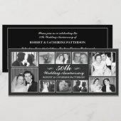 Foto Celebration 50th Wedding Jubileum Kaart (Voorkant / Achterkant)