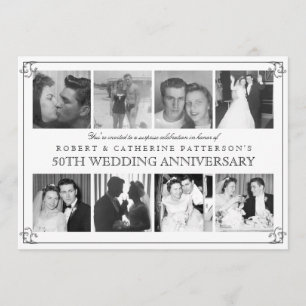 Foto Celebration 50th Wedding Jubileum Kaart