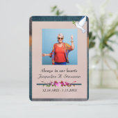 Foto Celebration of Life Service Gebed Kaart (Staand voorkant)