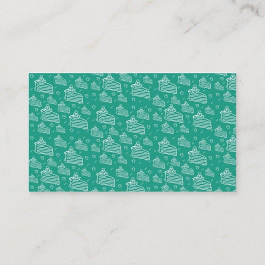 Foto Chef Lady Visitekaartjes (Achterkant)