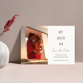 Foto | Chic Minimalist Wedding Save the Date