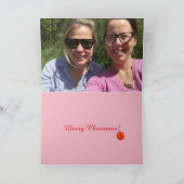 Foto Chicken Kerstmis Wenskaart Feestdagen Kaart (Binnen)