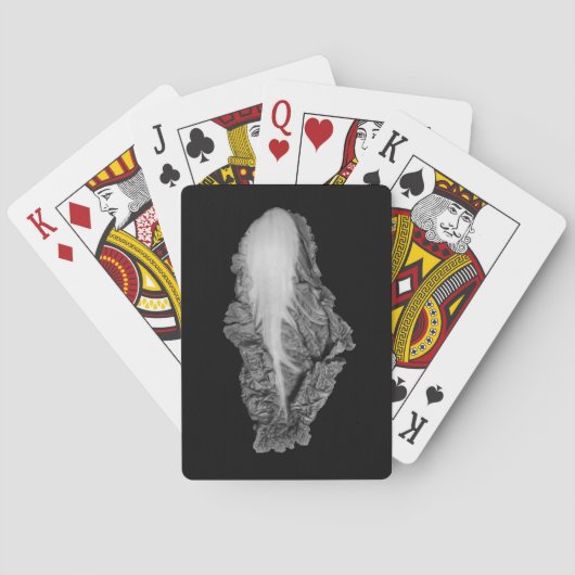 Foto Chinese kool-portret Pokerkaarten (Achterkant)