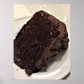 Foto Chocolate Cake Poster (Voorkant)