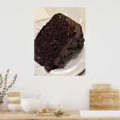 Foto Chocolate Cake Poster (Keuken)