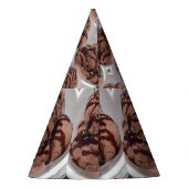 Foto Chocolate Ice Cream Feesthoedjes (Achterkant)