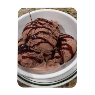 Foto Chocolate Ice Cream Magneet