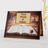 Foto, Christelijke Kaarten, Kaarten voor Pastor Wa (Gele Bloem)