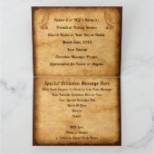 Foto, Christelijke Kaarten, Kaarten voor Pastor Wa (Binnen)