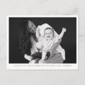 Foto Christelijke Moeder's Zegen Partij Dank u Briefkaart (Voorkant)