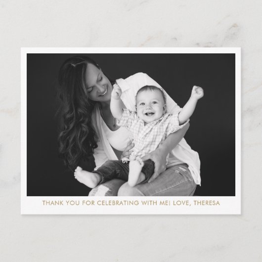 Foto Christelijke Moeder's Zegen Partij Dank u Briefkaart (Voorkant)