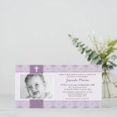 FOTO CHRISTENING INVITATIES :  5L (Staand voorkant)