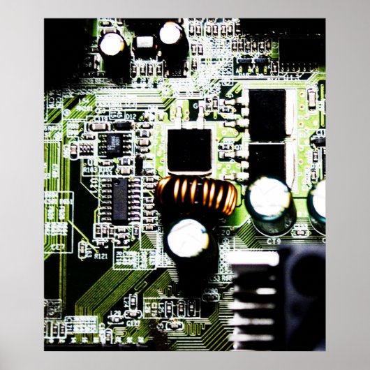 Foto circuitkaart poster (Voorkant)
