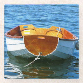 Foto Classic Wooden Boat Onderzetter