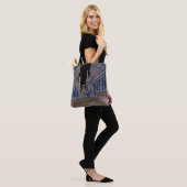 Foto: Cobblestone Street Quebec Canada Art 1930s Tote Bag (Op model)