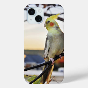 Foto Cockatielprofiel iPhone 15 Case