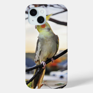 Foto Cockatielprofiel iPhone 15 Case