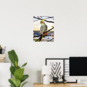 Foto Cockatielprofiel Poster (Thuiskantoor)