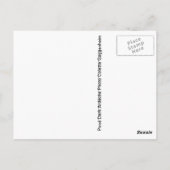 Foto Colette Guggenheim Briefkaart (Achterkant)