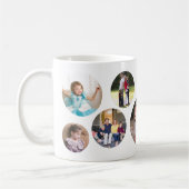 Foto Collage 10 Afbeelding Circle Koffiemok (Links)