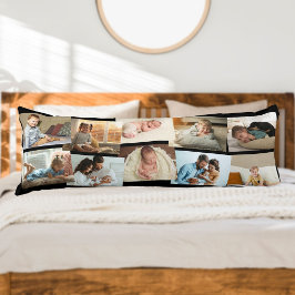 Foto Collage 10 Afbeelding Montage Black Body Pill Lichaamskussen