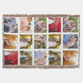 Foto Collage 15 foto's White Deken