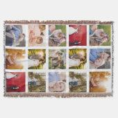 Foto-collage 15 foto's Wit Deken (Voorkant)