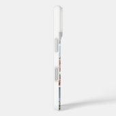 Foto Collage 18 Foto's Aangepaste kleur Wit Case-Mate iPhone Case (Achterkant / Rechts)