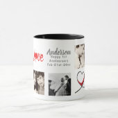 FOTO COLLAGE 1e 5e 10e Jubileum Moderne Mok (Midden)