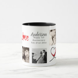 FOTO COLLAGE 1e 5e 10e Jubileum Moderne Mok