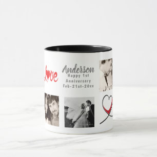 FOTO COLLAGE 1e 5e 10e Jubileum Moderne Mok