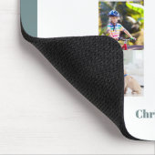 Foto Collage 1th Birthday Number 16 Persoonlijk Muismat (Hoek)