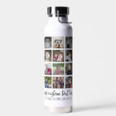 Foto collage - 28 foto's over patroonraster waterfles (Links)