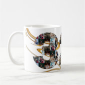 Foto collage 32 jaar verjaardagsgeschenken per jaa koffiemok (Links)