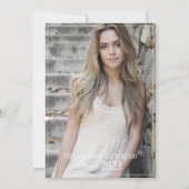 Foto Collage 3 Persoonlijk Afstuderen Aankondiging (Achterkant)