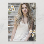 Foto Collage 3 Persoonlijk Daisy Afstuderen Aankondiging (Achterkant)