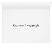 Foto Collage 3 Windows Merry-kerstkaart (Binenzijde Horizontaal (Onderkant))