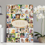 Foto Collage 40 Afbeeldingen Dit is Us Cream Canvas Afdruk<br><div class="desc">Het malplaatje van de foto verpakte canvas dat u met maximaal 40 verschillende foto's kunt aanpassen. De tekst wordt letterlijk weergegeven in een stijlvolle lettertypografie en luidt als volgt: "Dit is ons", die u desgewenst kunt bewerken. Het fotomalplaatje is klaar voor u om uw afbeeldingen toe te voegen die links...</div>