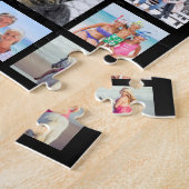 Foto Collage 45 Afbeeldingen zwart Legpuzzel (Zijkant)