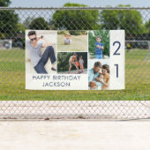 Foto Collage 5 Afbeelding 21st Birthday Banner (Insitu)