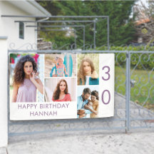 Foto Collage 5 Afbeelding - Aangepast 30e verjaard