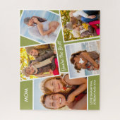 Foto Collage - 5 Afbeeldingen Groene, persoonlijke Legpuzzel (Verticaal)