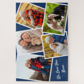 Foto Collage 5 Afbeeldingen We houden van je Nana  Legpuzzel (Verticaal)