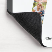 Foto Collage 70th Birthday Number 70 Personalized Muismat (Hoek)