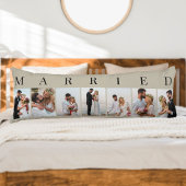 Foto Collage 7 Afbeelding Natural and Black MARRIE Lichaamskussen