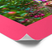 Foto Collage 7 Afbeeldingen Beste mama ooit roze Poster (Hoek)