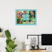 Foto Collage 7 Afbeeldingen Beste tante Ever Sky B Poster (Thuiskantoor)