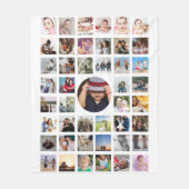 Foto Collage Aangepast voor DIY Fleece Deken (Voorkant)